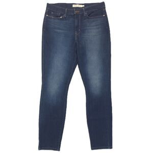 Levis Signature Womens 8 (32x28.5) Jeans Mid-Rise Skinny Stretch Blue Denim